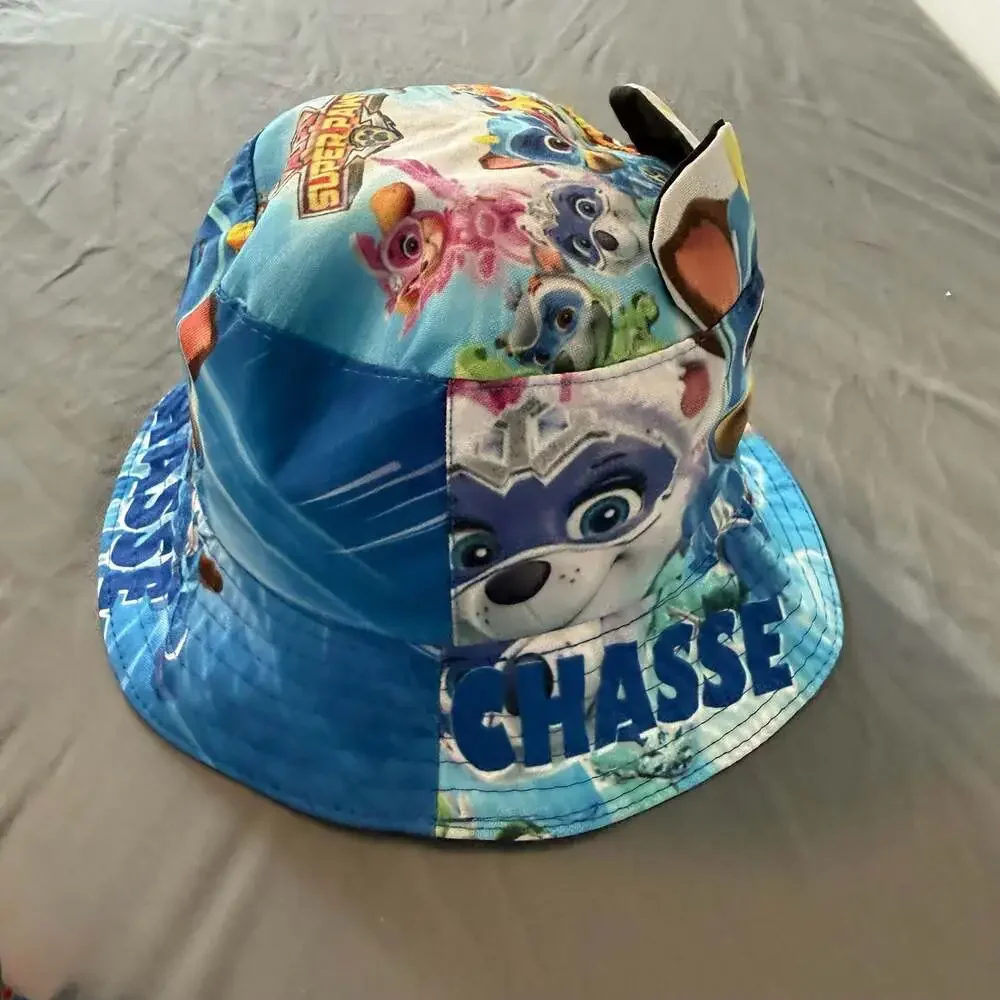 Paw Patrol Super Paws Bucket Hat Kids Blue Chase Marshall